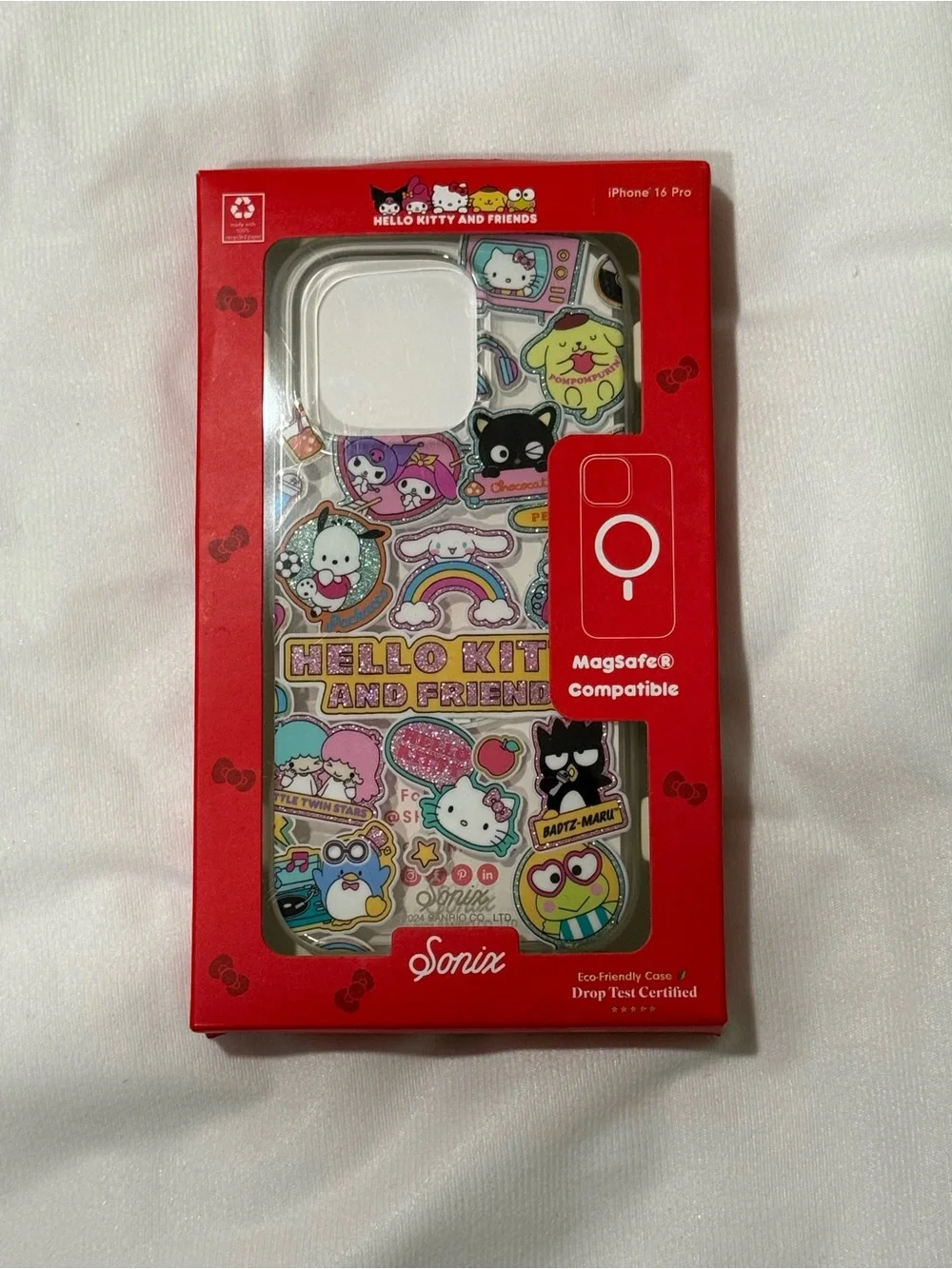 🆕 Sonix Hello Kitty & Friends Clear MagSafe Case iPhone 16 Pro